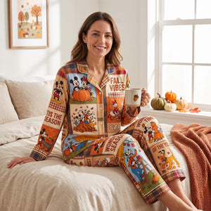 Beloved Autumn Pajama Set - Personalized Gifts 05QHTN250826