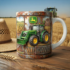 Tractor Mug - Personalized Gifts For Farmers 03tglu171225