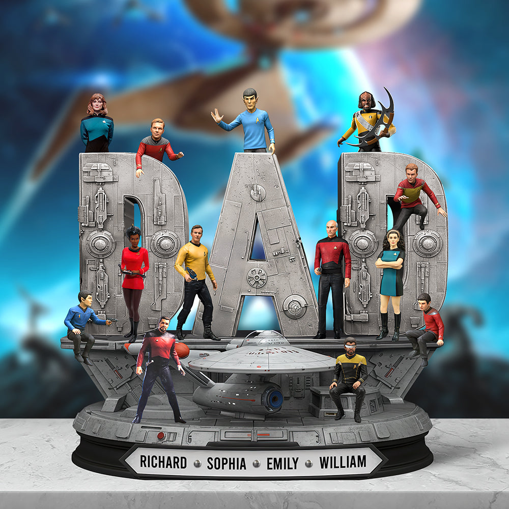 Galaxy Troop Plaque - Personalized Gifts For Dad 04qhqn130525-Homacus