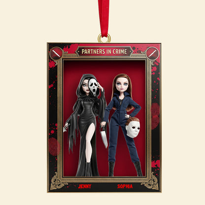 Horror Dolls Personalized Gifts For Besties Christmas Ornament 03natn250825