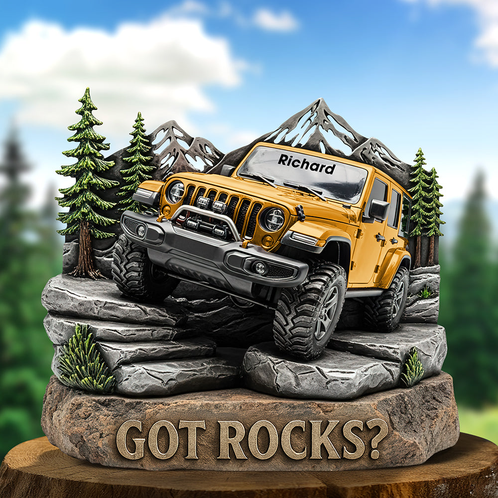 Rockin' Off-Road Life Acrylic Plaque - Personalized Gifts For Off-road Lovers 03qhqn040625