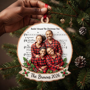 Family Love Christmas Ornament - Custom Photo Gifts For Family 09hulu161026