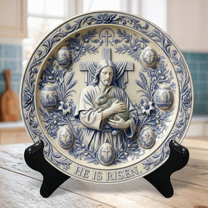Faith Ceramic Plate Gifts For Christian 04PAQN130126