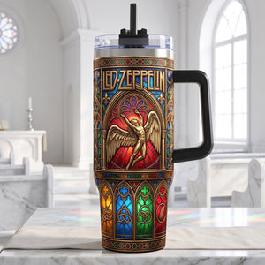 Led Zeppelin Tumbler With Handle - Personalized Gifts 03NATN030726