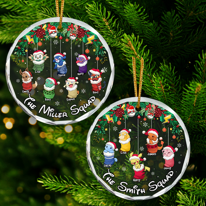 Personalized Gifts For Family Christmas Ornament 04acpu071024 - Ornament - GoDuckee