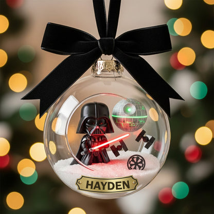 Fantasy Fans Christmas Ornament - Personalized Gifts For Cosmic Lovers 04hylu050925