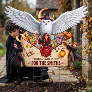 Whimsical Fantasy Yard Sign - Personalized Halloween Gifts 06halu070826