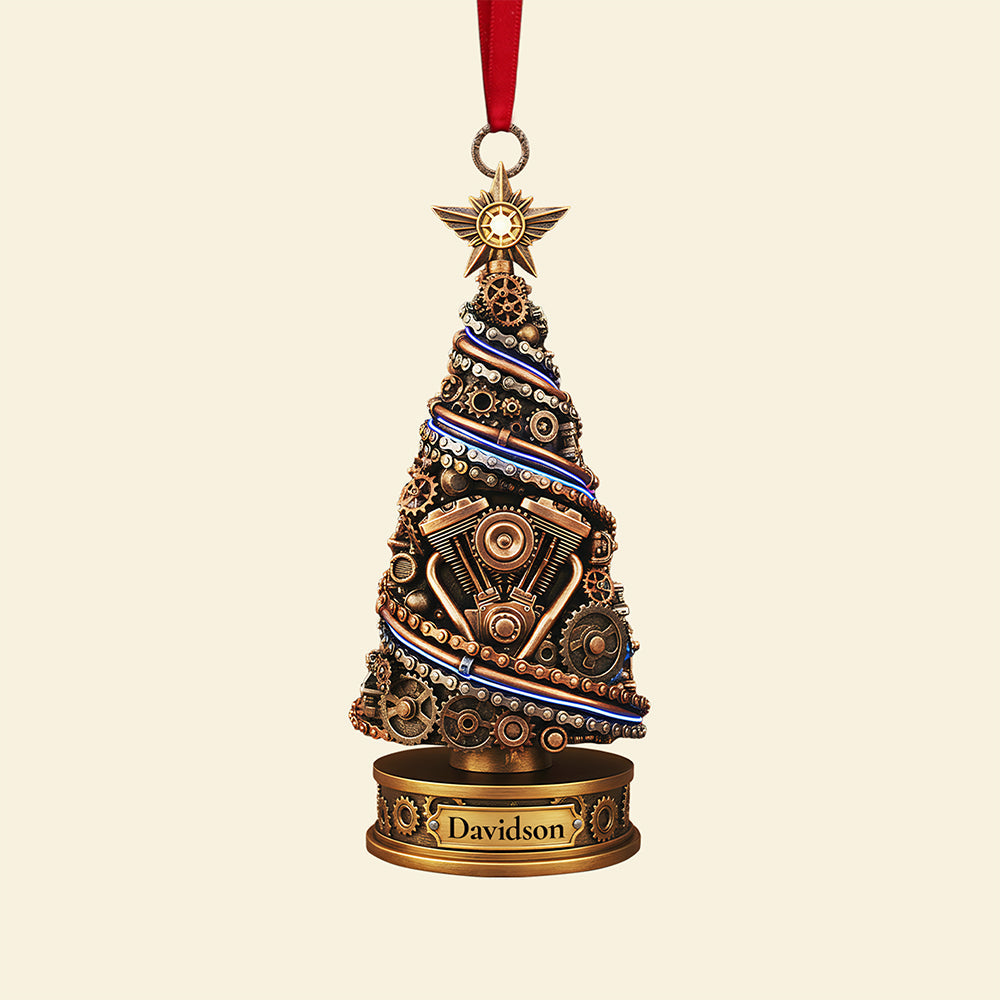 Personalized Gifts For Mechanic Christmas Ornament 03tota250925 - Ornament - GoDuckee