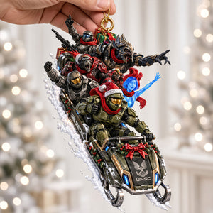 The Master Sleigh Ornament, Personalized Gifts 01qhdt240926