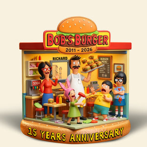 Funny Family Restaurant Acrylic Plaque - Personalized Anniversary Gifts 06paqn170326