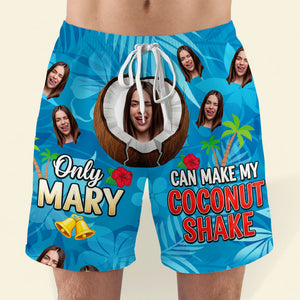 Funny Men's Beach Shorts Custom Photo Gifts For Him 02ohtn250725