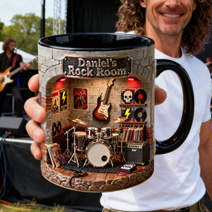 Born To Rock Coffee Mug - Personalized Gifts For Rock Fans 04NALU100226