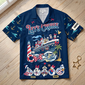 Fun Cruise Squad Hawaiian Shirt, Personalized Gifts For Cruising Squad 03qhqn190326