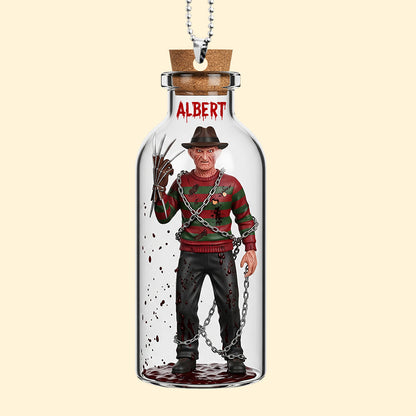 Creepy Killer Car Ornament – Personalized Gifts For Horror Movie Fans 02naqn120825