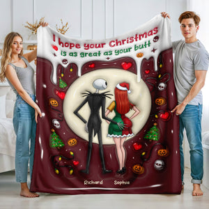 Naughty Couple Blanket - Personalized Gifts For Couples 05NAQN031125