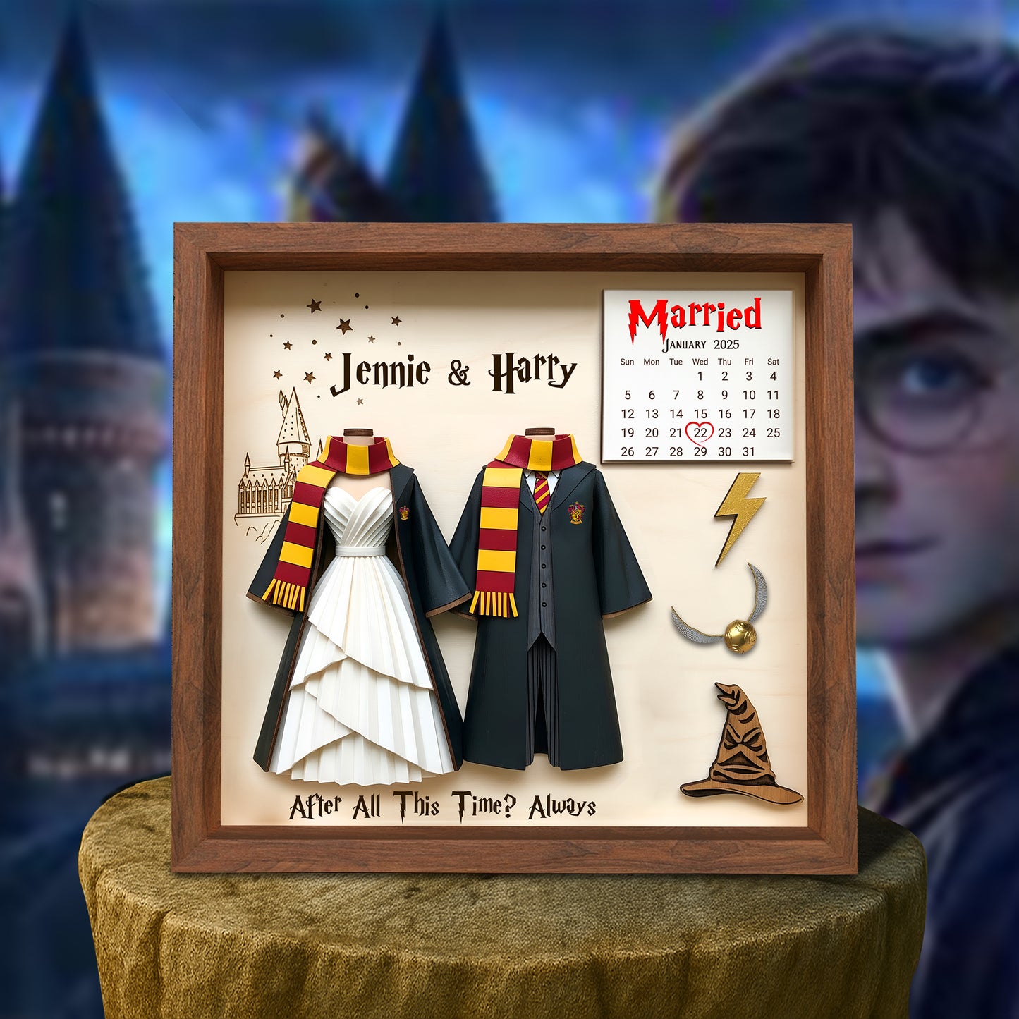 Magical Union Acrylic Plaque - Personalized Gifts For Couple 01NALU250625