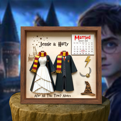 Magical Union Acrylic Plaque - Personalized Gifts For Couple 01NALU250625
