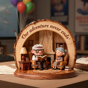 Old Couple Plaque - Personalized Gifts For Couple 04tolu161225