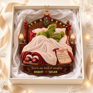 Furry Naughty Couples Acrylic Ornament - Personalized Christmas Gifts For Couples 03ttdt160926
