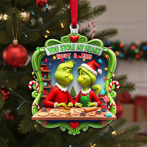 Personalized Gifts For Couple Christmas Acrylic Ornament 03hulu110925