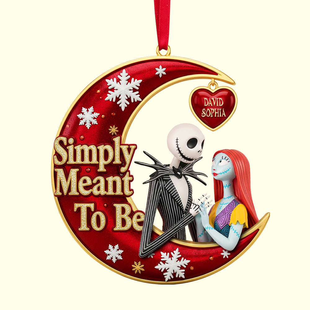 Personalized Gifts For Couple Christmas Acrylic Ornament 02pgtn190825