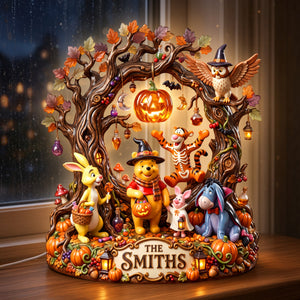 Halloween Childhood Squad LightBox - Personalized Gifts For Family Acrylic Light Box 05PAQN190826