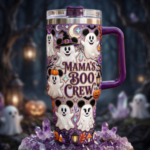 Mama's Boo Crew 40oz Tumbler - Personalized Gifts For Mothers 03pata070826