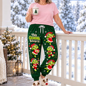 Cozy Christmas Sweatpants - Personalized Gifts For Grandma 06tyqn011026