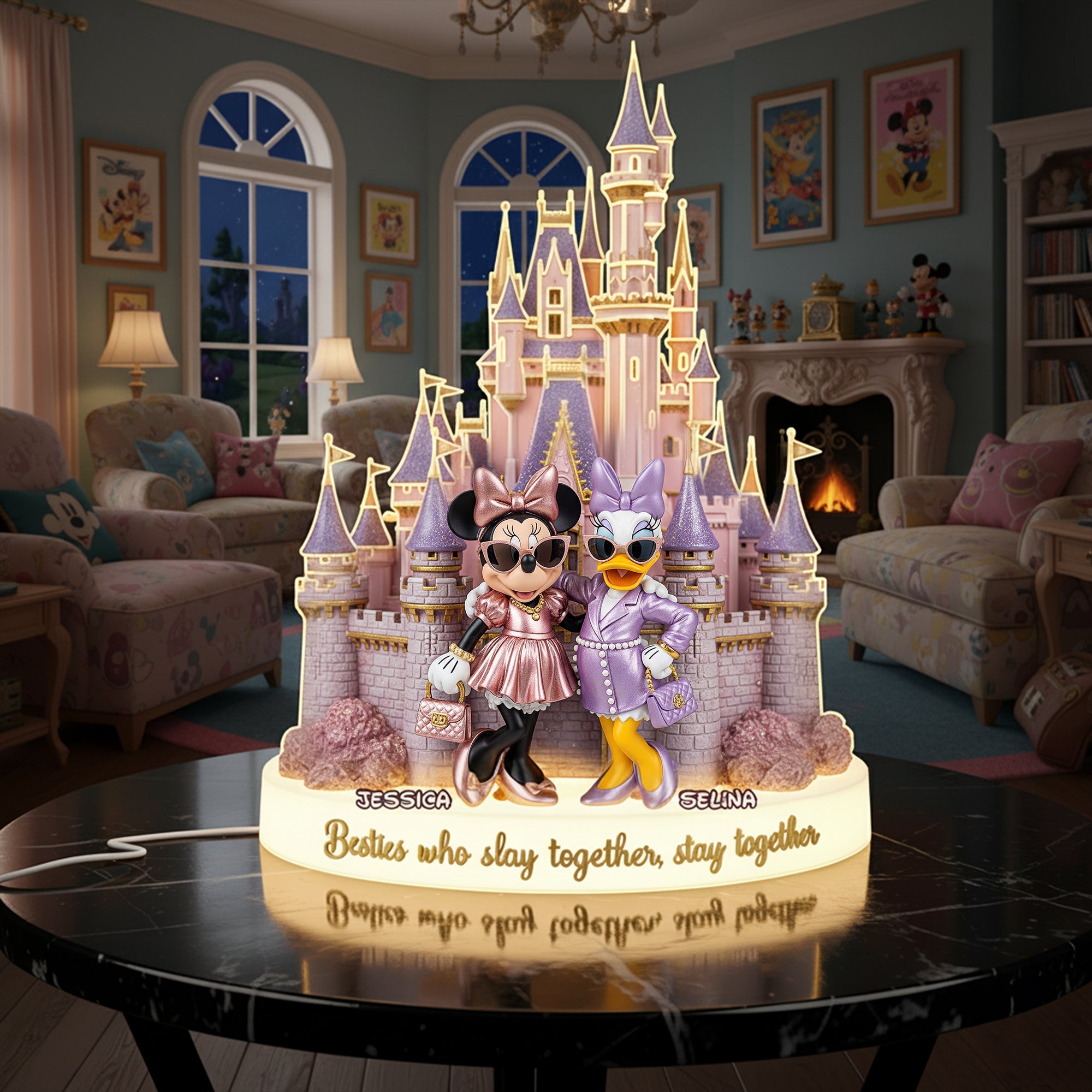 Slay All Day Besties Light Box - Personalized Gift For Besties 04PGLU281125