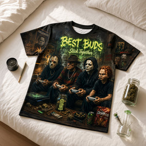 High Dope Gang 3D shirt, Personalized Gifts For Smoking & Game Playing Friends 04qhlu120826