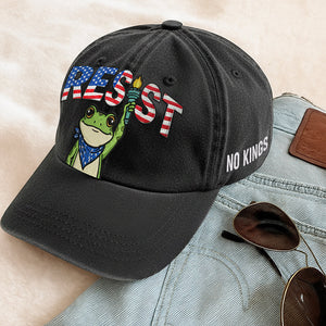 Resist Frog Wash Cap – Stand for Liberty, No Kings 04paqn281025