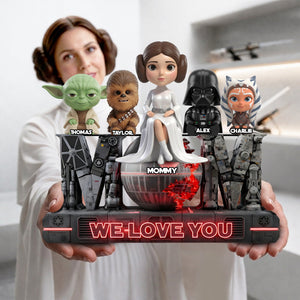 Universe Protector Acrylic Plaque - Personalized Gifts For Mother's Day 05OHLU250326