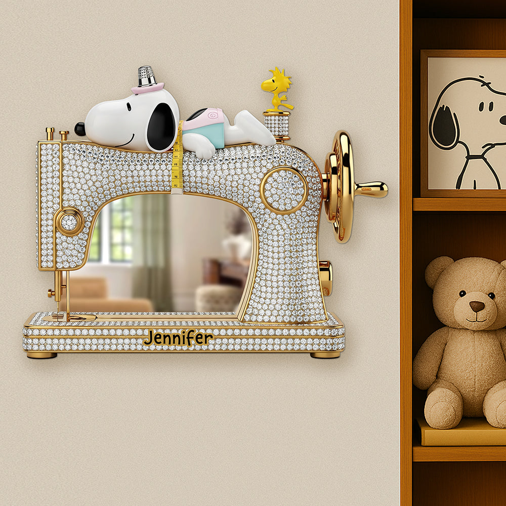 Sewing Machine Mirror - Personalized Gifts For Sewing Lovers 01ohqn040825