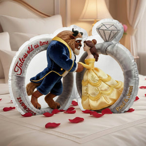 Romantic Fairytale Couple Pillow  - Personalized Gifts For Couple 04tglu181225