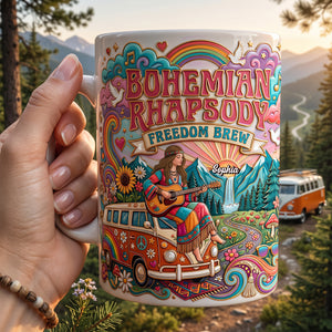 Queen Bohemian Rhapsody Coffee Mug - Personalized Gifts 01PATN280726