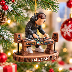 DJ Acrylic Ornament - Personalized Gifts For Christmas 04naqn100926