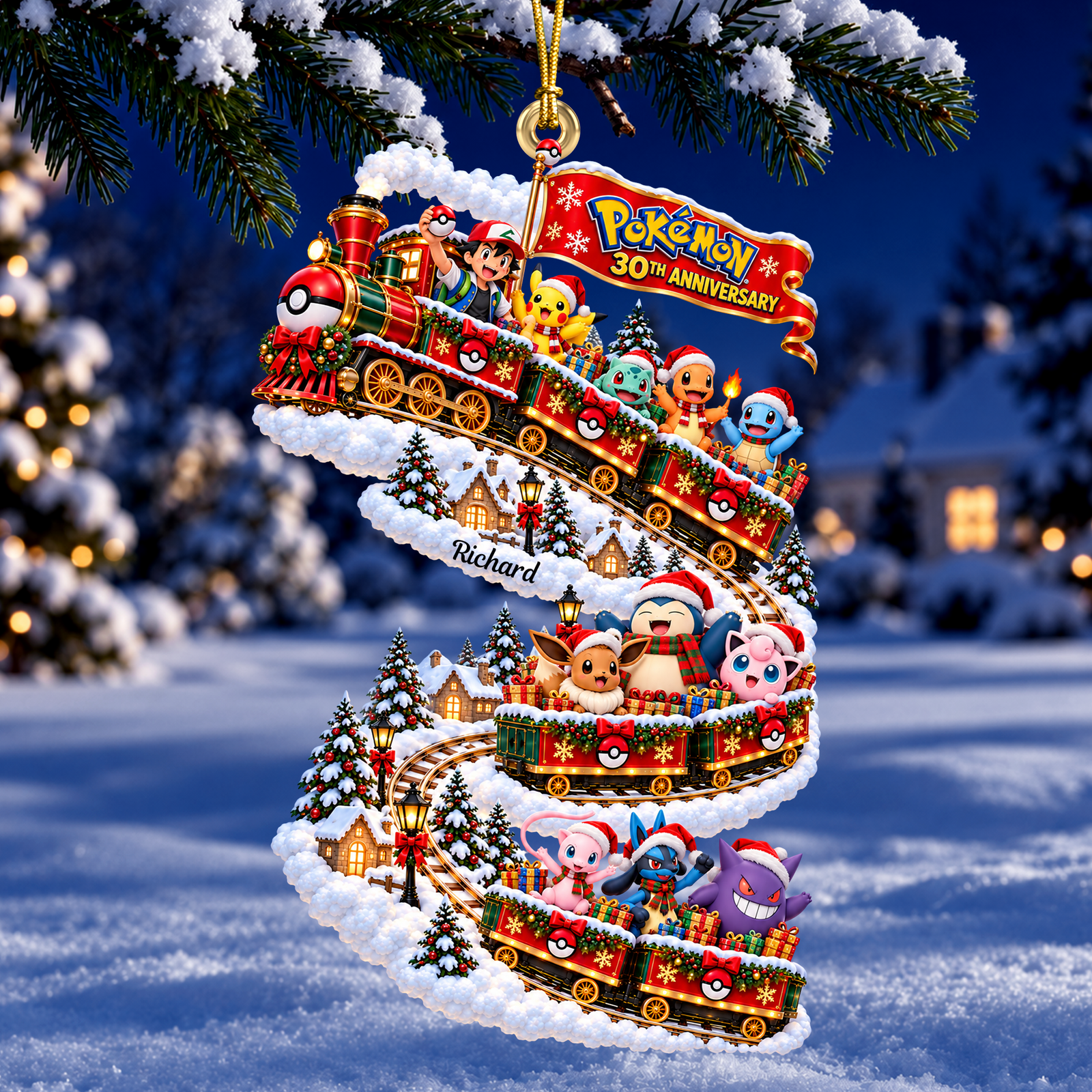 30th Anniversary Christmas Ornament - Personalized Gifts For Game Lovers 01ohqn201026