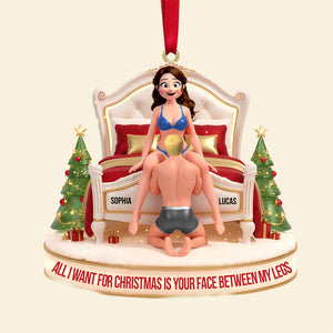 Personalized Funny Gifts For Couple Christmas Ornament 04ohtn151125