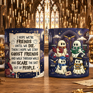 Ghost Friends Coffee Mug - Personalized Gifts For Besties 06nadt300726