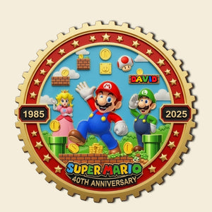 Personalized Gifts For Game Fans Wood Sign, 40th Anniversary Retro Adventure 05tgtn070725