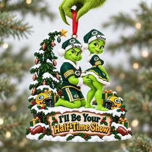 Furry Naughty Couples Acrylic Ornament - Personalized Christmas Gifts For Sports Loving Couple 04ohlu051026
