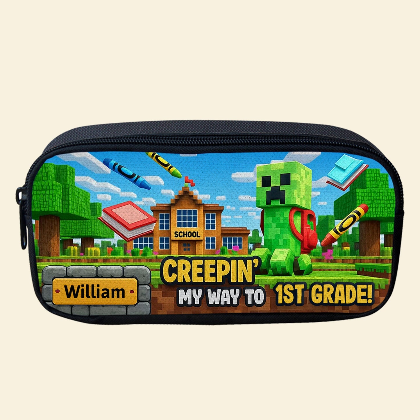 Adventure Starts Pencil Case Personalized Gifts For Kids 01TGDT310725