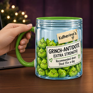 Mischief Antidote Extra Strength Accent Mug - Personalized Gifts 01hudt191026