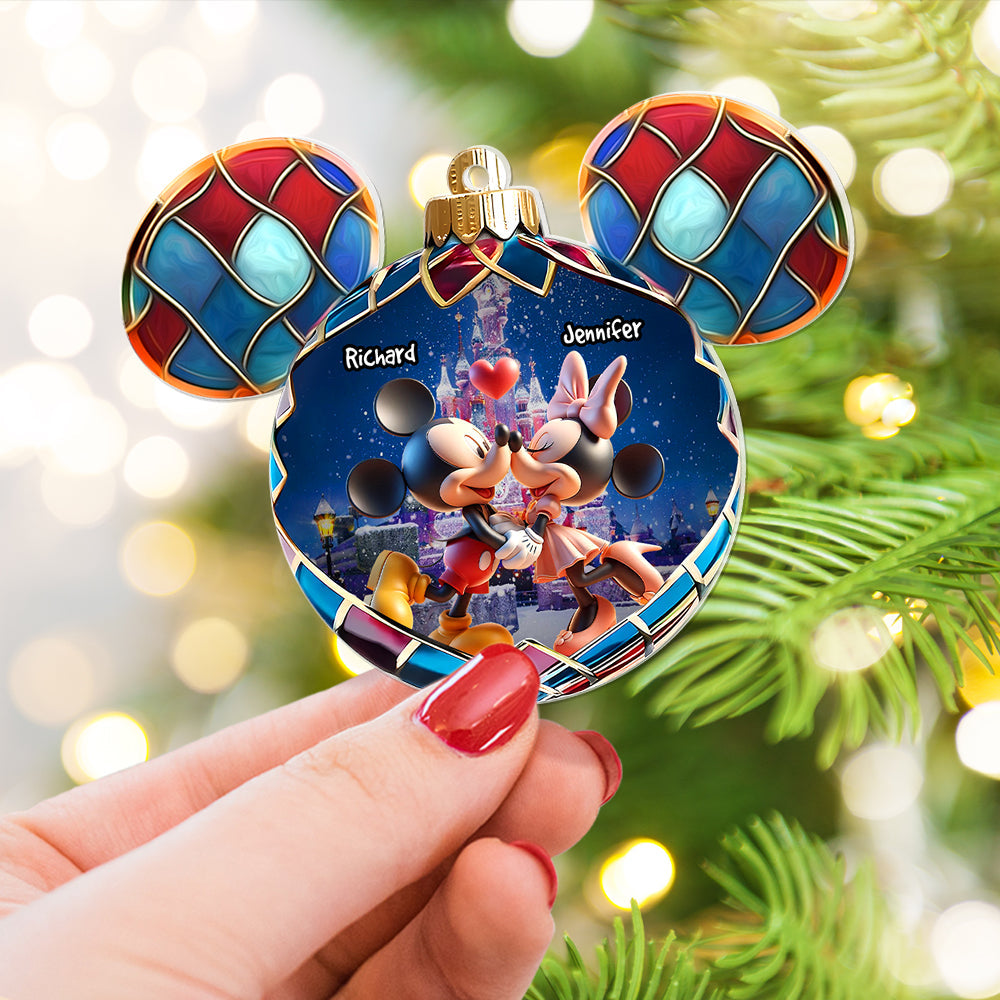 Personalized Gift For Couple Christmas Ornament 02OHQN201124 - Ornament - GoDuckee