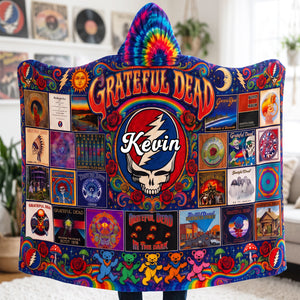 Grateful Dead Cozy Hoodie Blanket – Personalized Gifts for Music Lovers 03nata241026