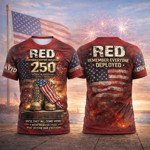 250 Years of Freedom Anniversary 3D Shirt - Personalized Gift For Patriots 03HULU270226