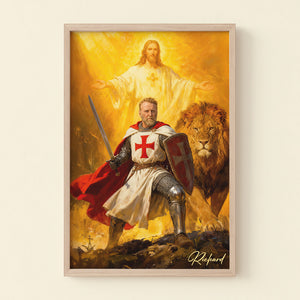 The Knights Templar Canvas Print – Custom Photo Gifts For Christians 02huqn250226