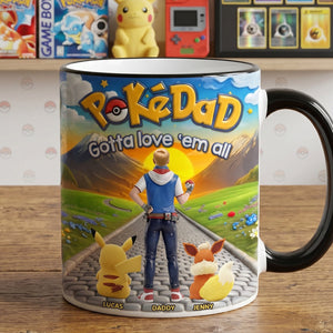 Legendary Dad Journey Magic Coffee Mug - Personalized Gifts For Dad 05OHTN010526
