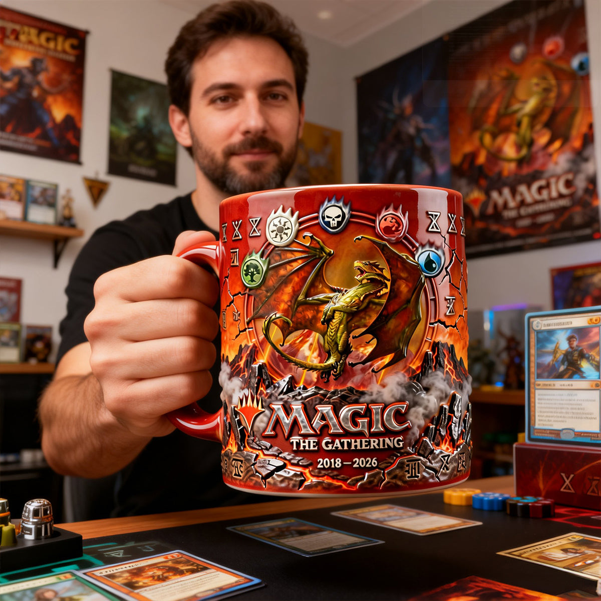 Game Lovers Anniversary Coffee Mug  Personalized Gifts 01natn120226