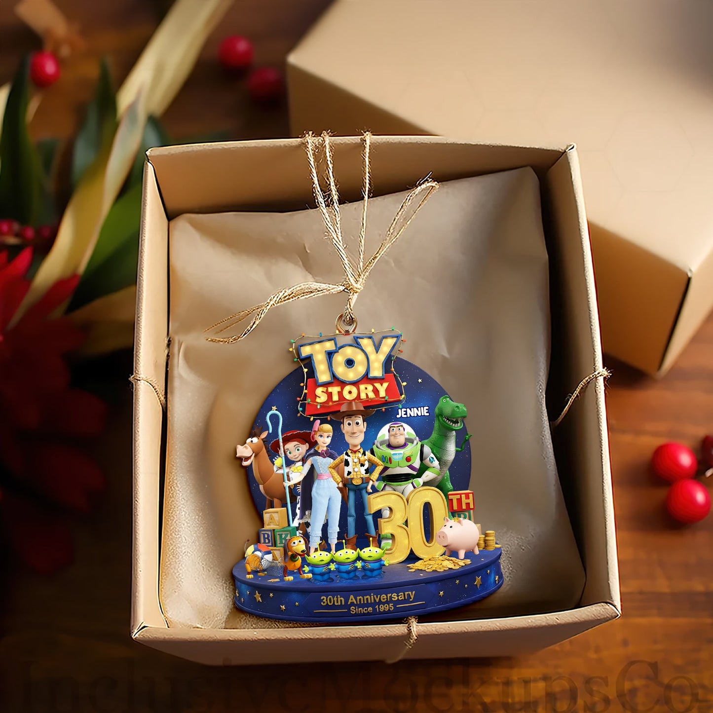 30th Anniversary Celebration Ornament - Personalized Christmas Gifts For Fans 01NALU290925